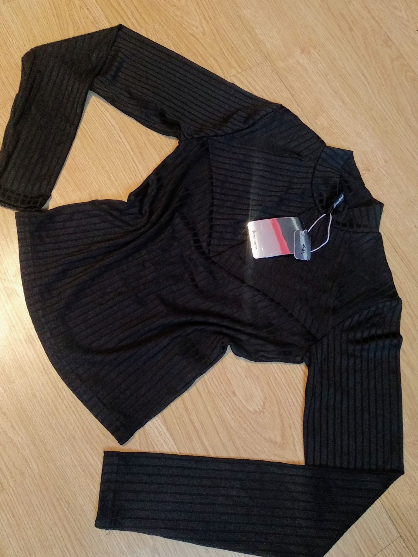 Nowy prążkowany półgolf Stradivarius r. XS
