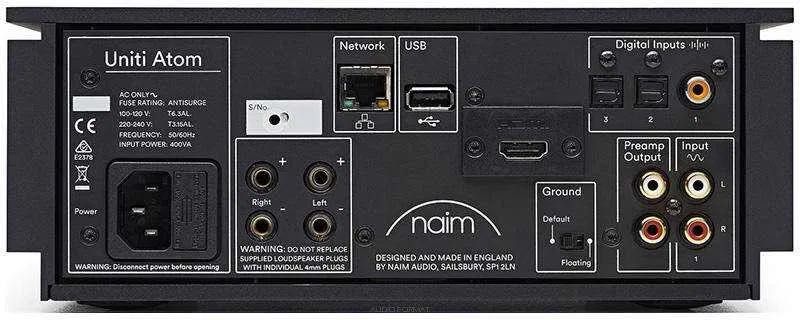 Naim Uniti Atom HDMI, streamer, DAC, wzmacniacz -> jak nowy! Komplet!