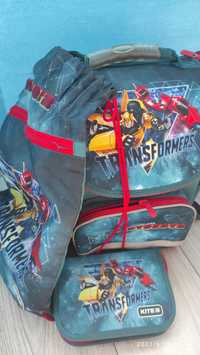 Продам набор: рюкзак, пенал, сумка Kite Transformers TF19-501S-1.