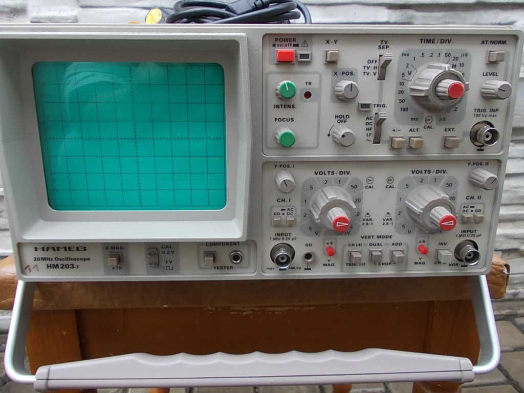 Осциллограф осциллоскоп HAMEG 203-7  -   20MHz - made in Germany