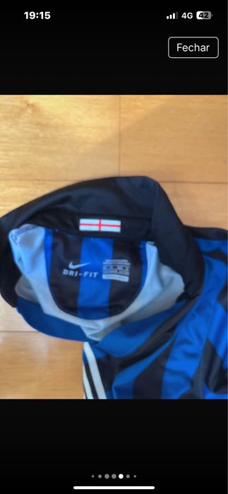 Camisola oficial inter milan tamanho 6-8