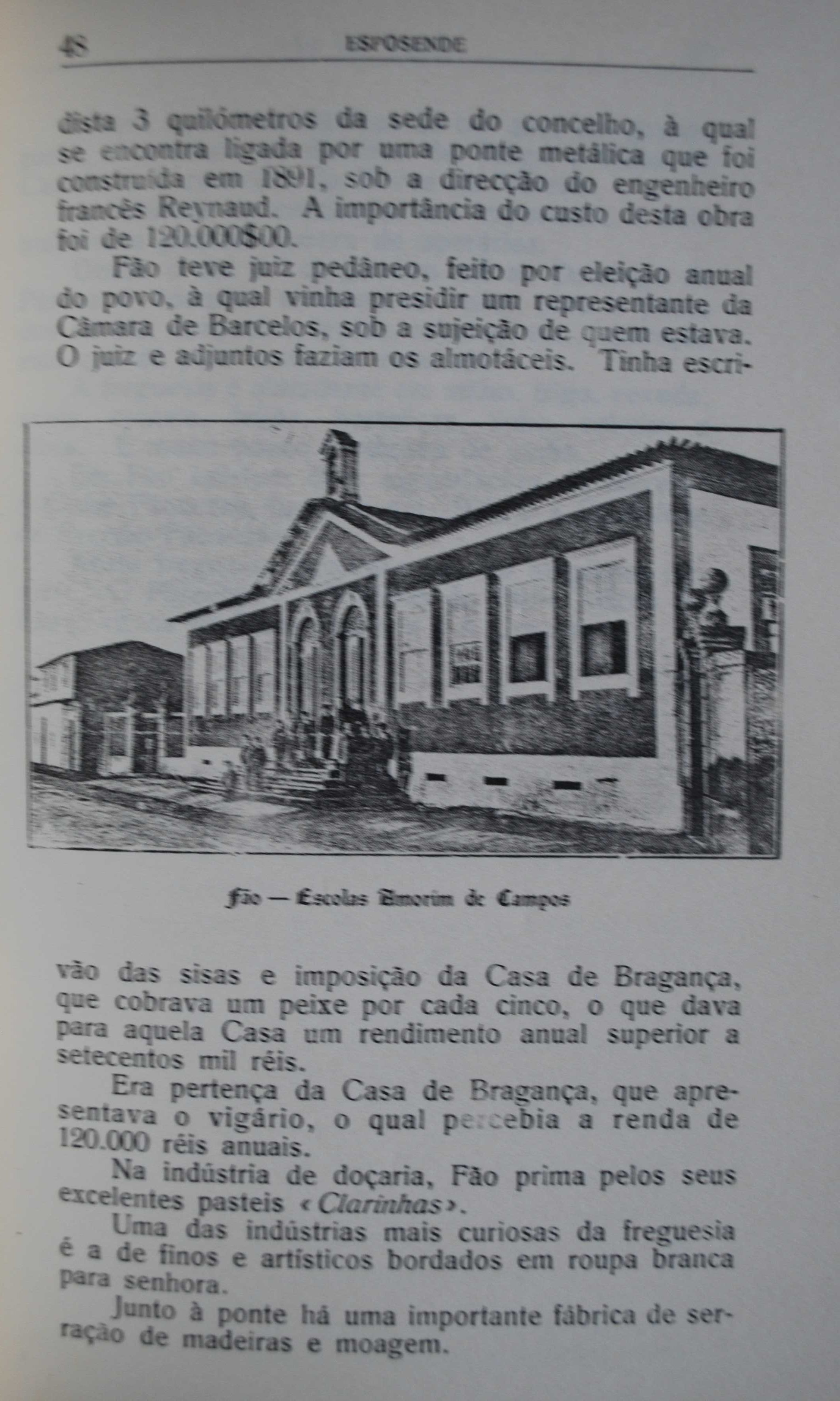 Esposende Monografia do Concelho de Manuel Ayres Falcão Machado - 1951