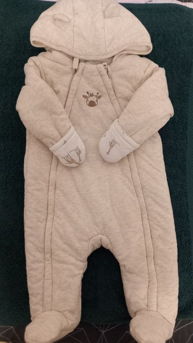 Ciepły kombinezon dziecięcy, rozmiar 68