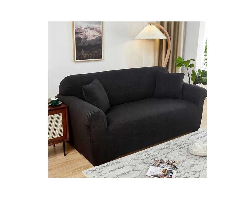 Pokrowiec na sofę (kanapę) Luxurlife czarny