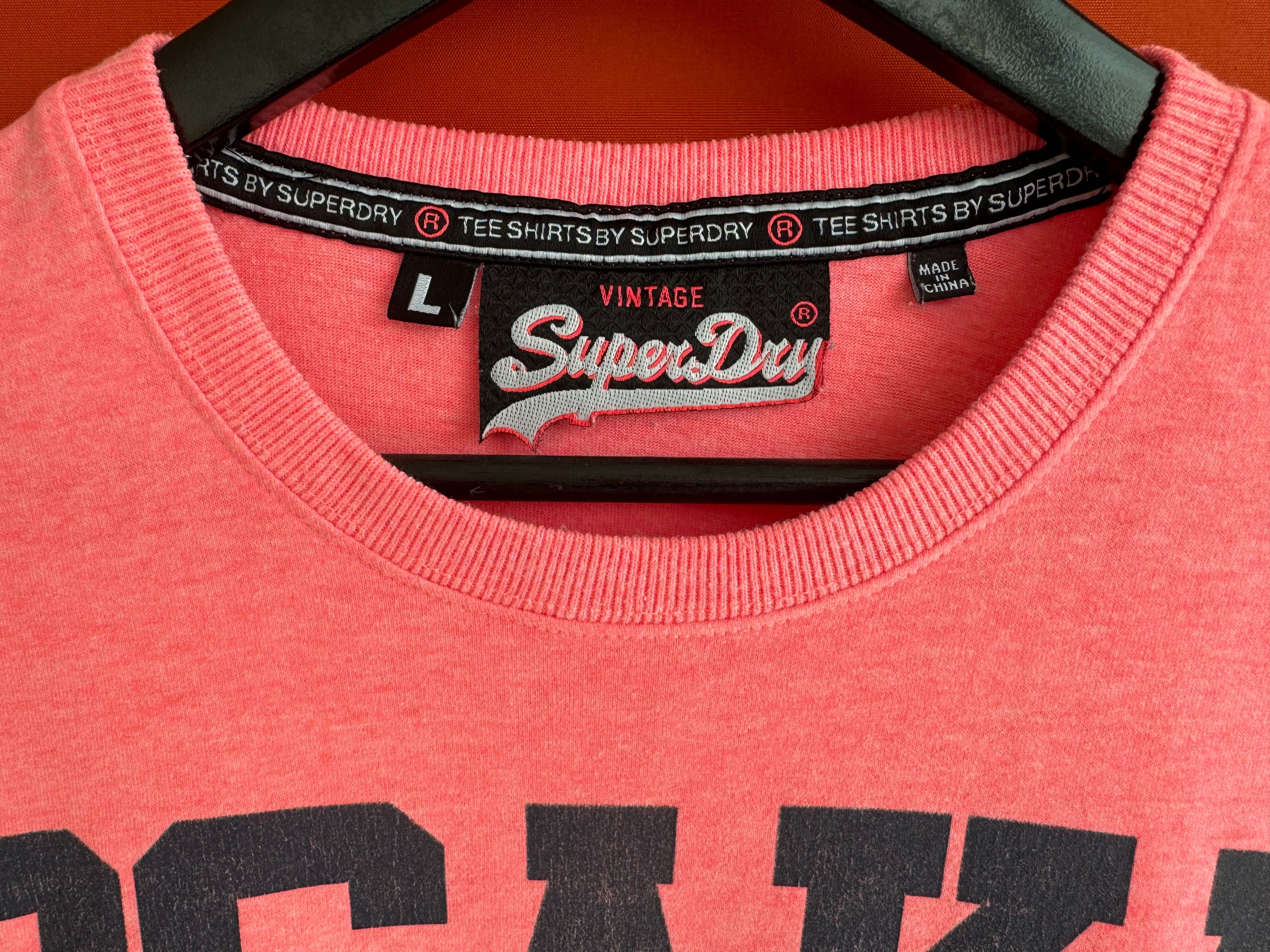 Superdry Osaka 6 оригинал мужская футболка размер L Б У