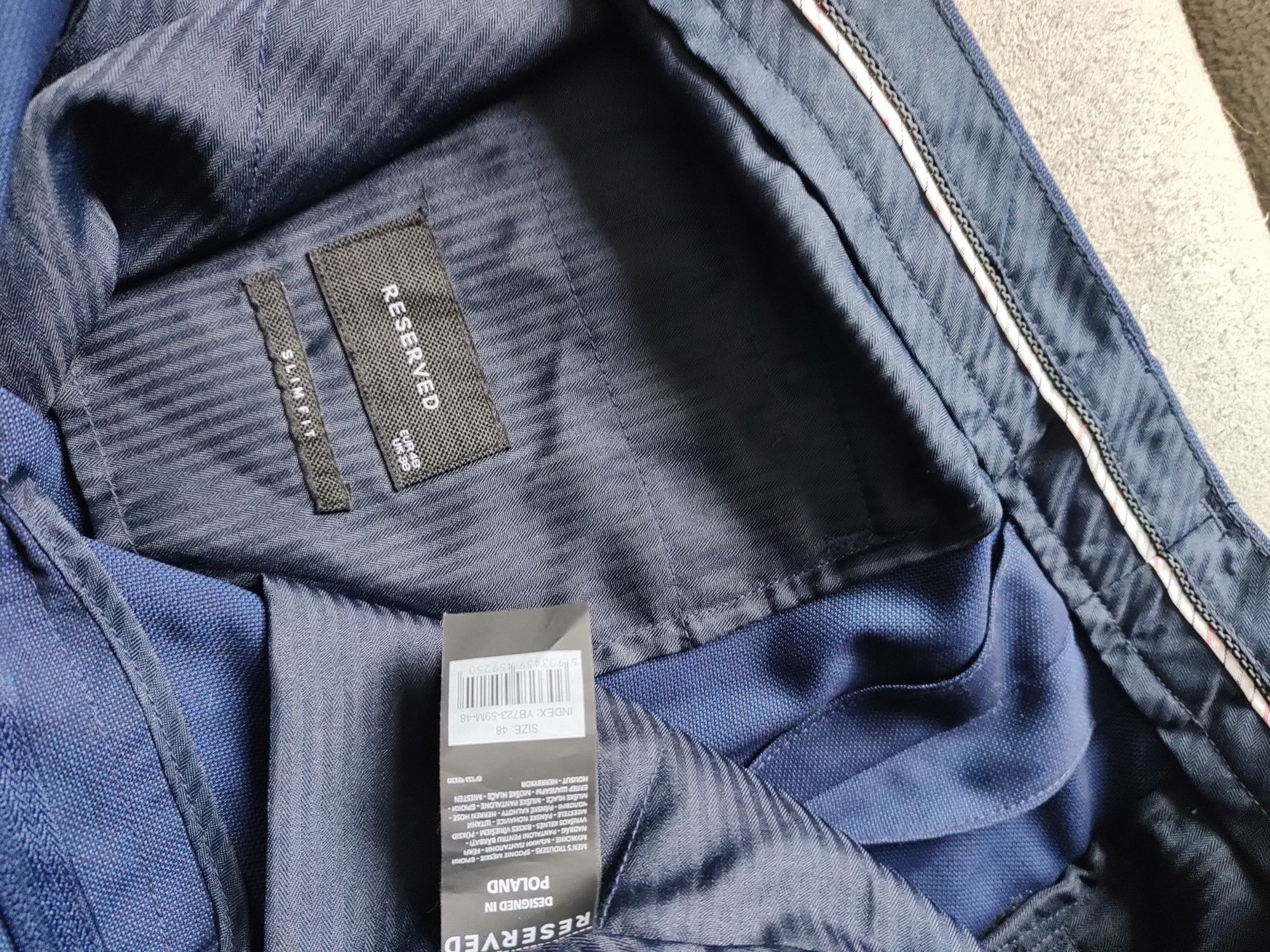 Garnitur Reserved size 48 dla chłopaka buty H&M koszula Egzamin
