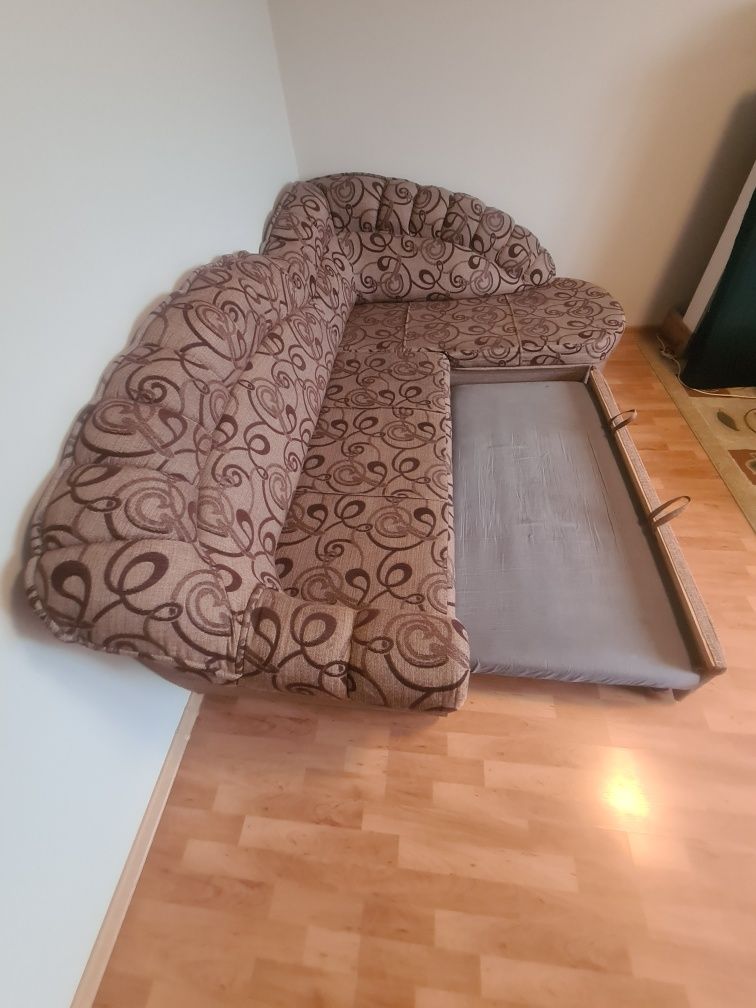 Narożna sofa/łóżko