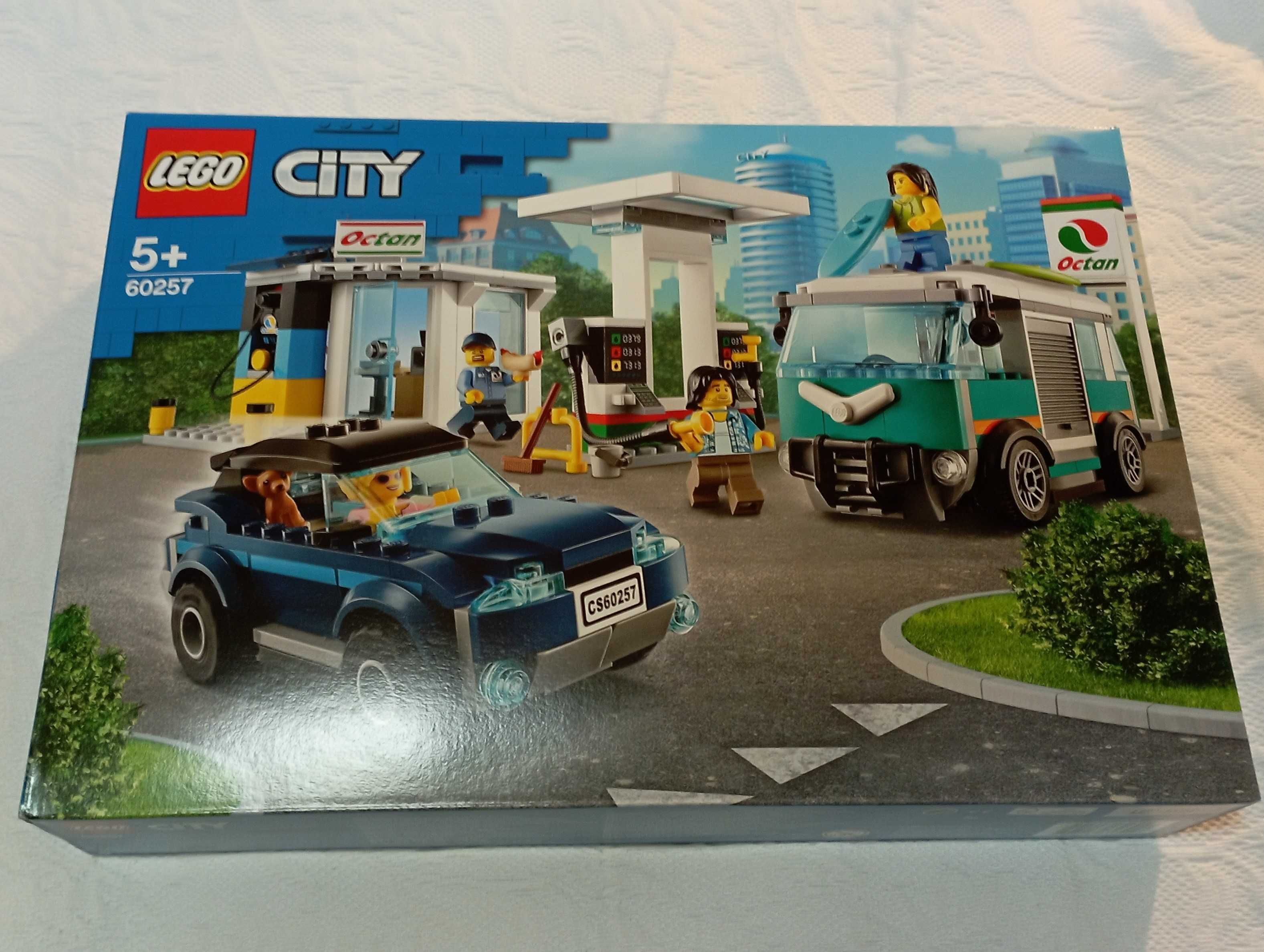 lego city 60257 service station selado