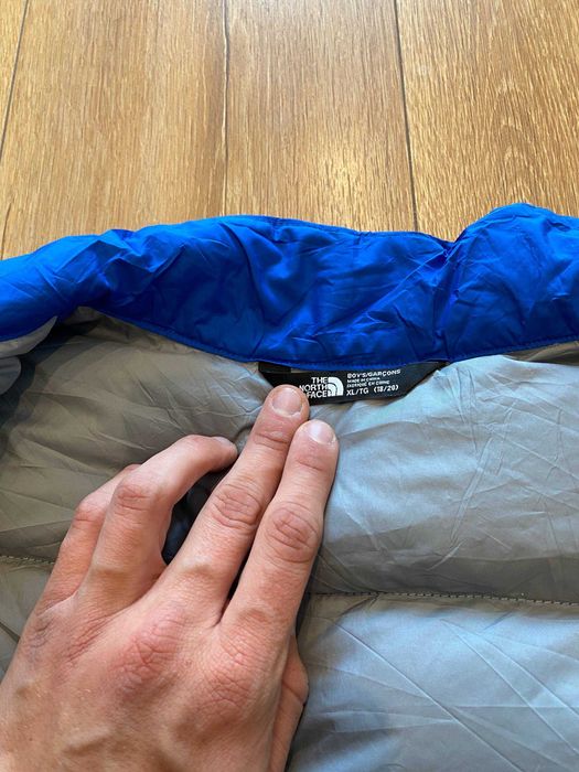 The North Face 550 Down Kurtka Puchowa Puffer Gorpcore Trekking Drill