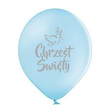 Balony Chrzest Święty. Pompowanie Helem