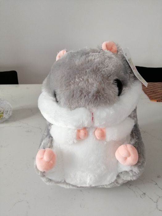 Maskotka chomik z kocykiem 100x150 cm