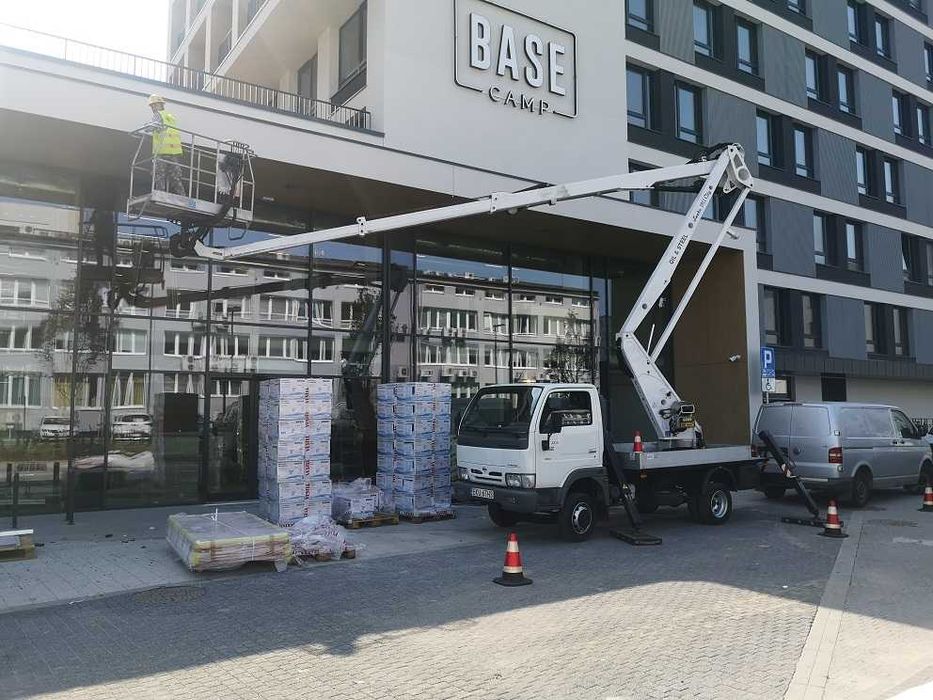 Zwyżka Wynajem zwyżki podnośnik koszowy zwyżek KATOWICE