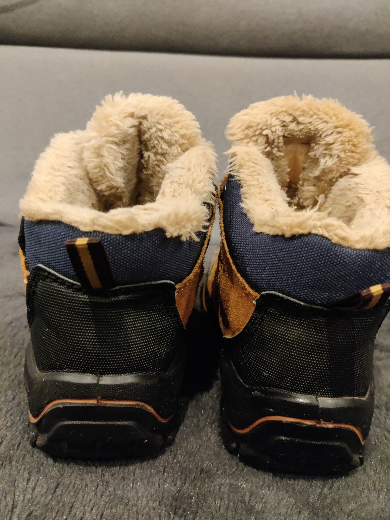 Buty zimowe dziecięce chłopięce rozmiar  34