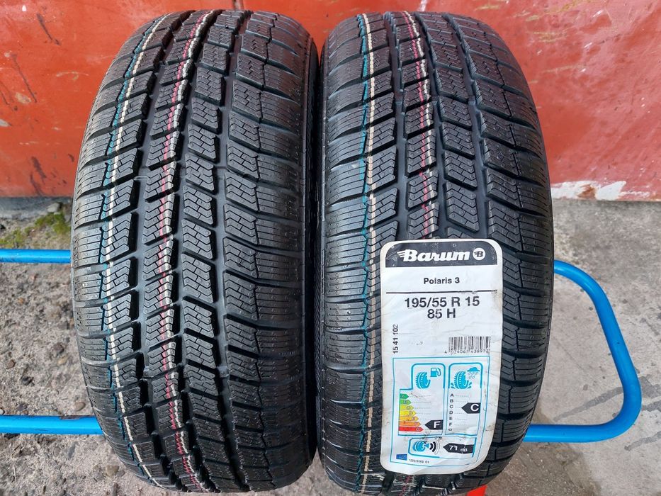 195/55/15 R15 Barum Polaris 3 2шт ціна за 1шт зима шини нові