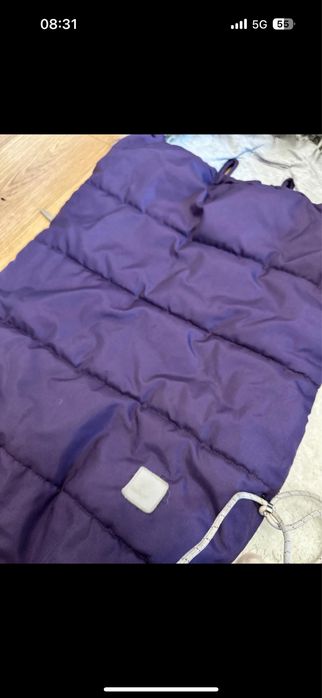 Śpiwór do wózka plus mufka beztroska