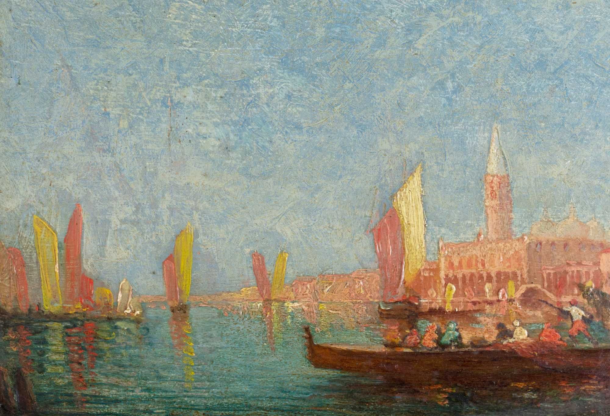 Pintura óleo Veneza Romantismo | século XIX