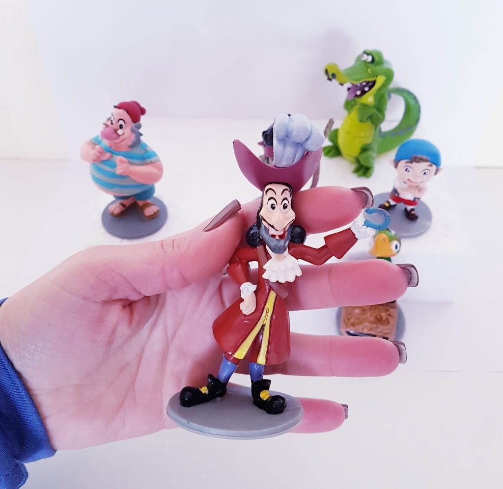 7 pcs / Jack e os Piratas na Terra do Nunca (Portes Incluidos)