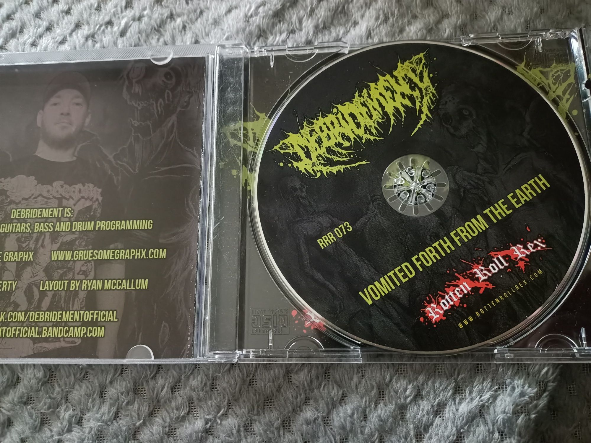 Debridement - Vomited Forth From The Earth (CD, EP)(vg+)