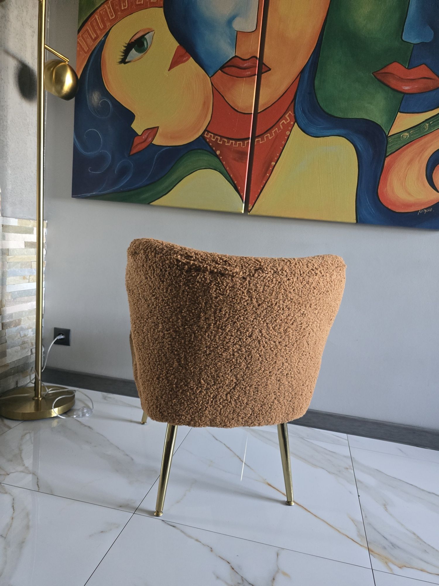Fotel krzesło loft stylowy