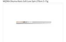 WĘDKA Okuma Alaris Soft Lure Spin 270cm 5-15g 
Wędki spinningowe Okuma