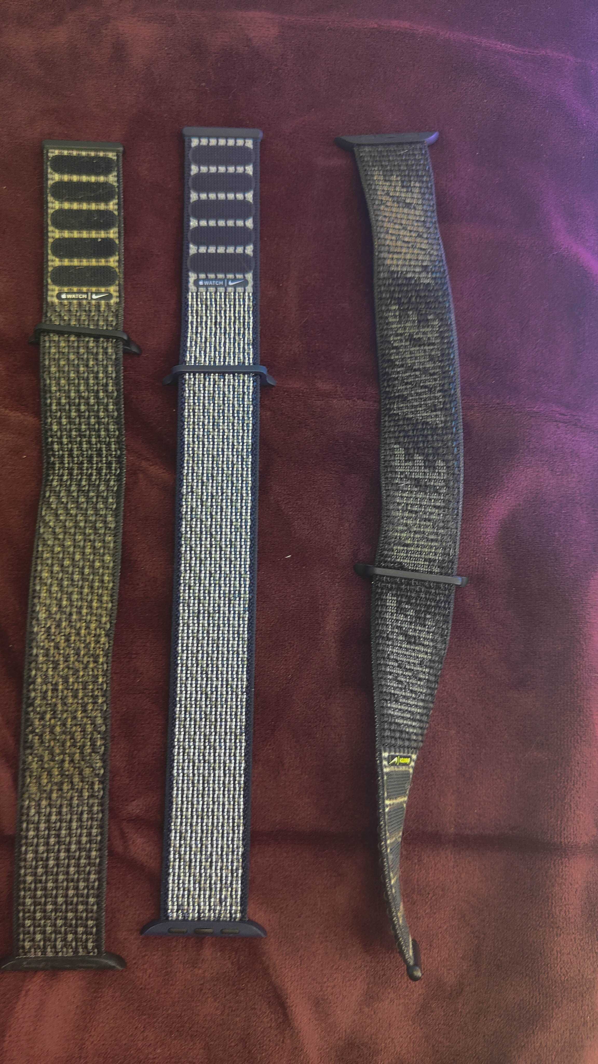Оригінальні ремінці Apple Watch Band 45 44 42 41 40 мм Nike Red Loop