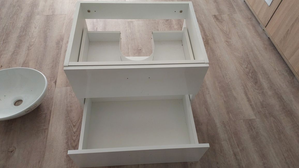 Szafka pod umywalkę wisząca 60x45x46