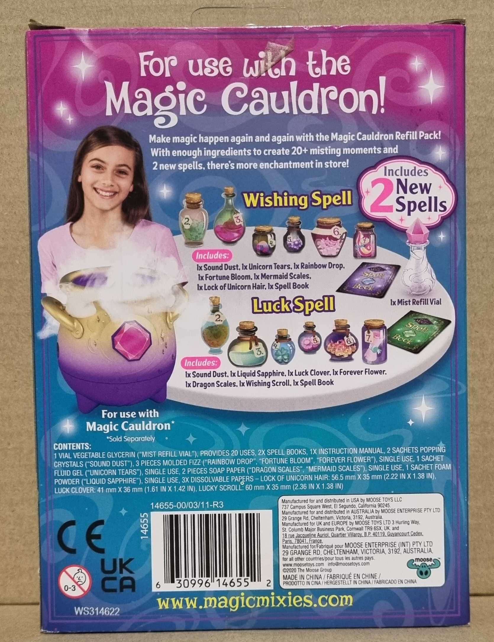 Magic Mixies: інгредієнти для Чарівного казанка. Волшебный котел