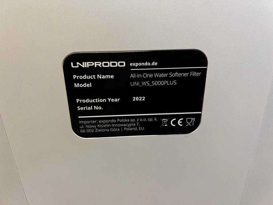 Zmiękczacz wody 2w1 - w tym filtr wodny