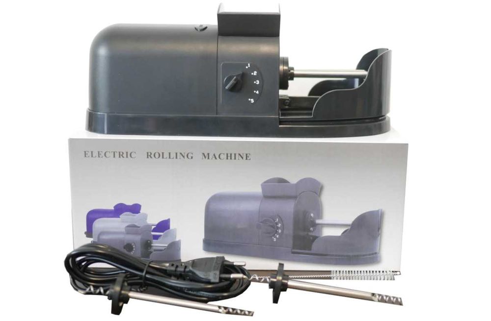 Elektryczna maszynka sprężynowa do nabijania gilz papierosowych 3w1