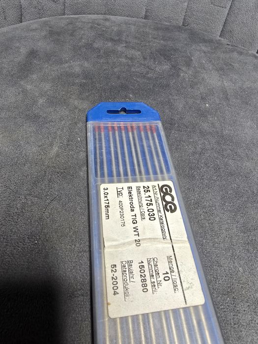 Elektroda wolframowa czerwona 3,0 3,2