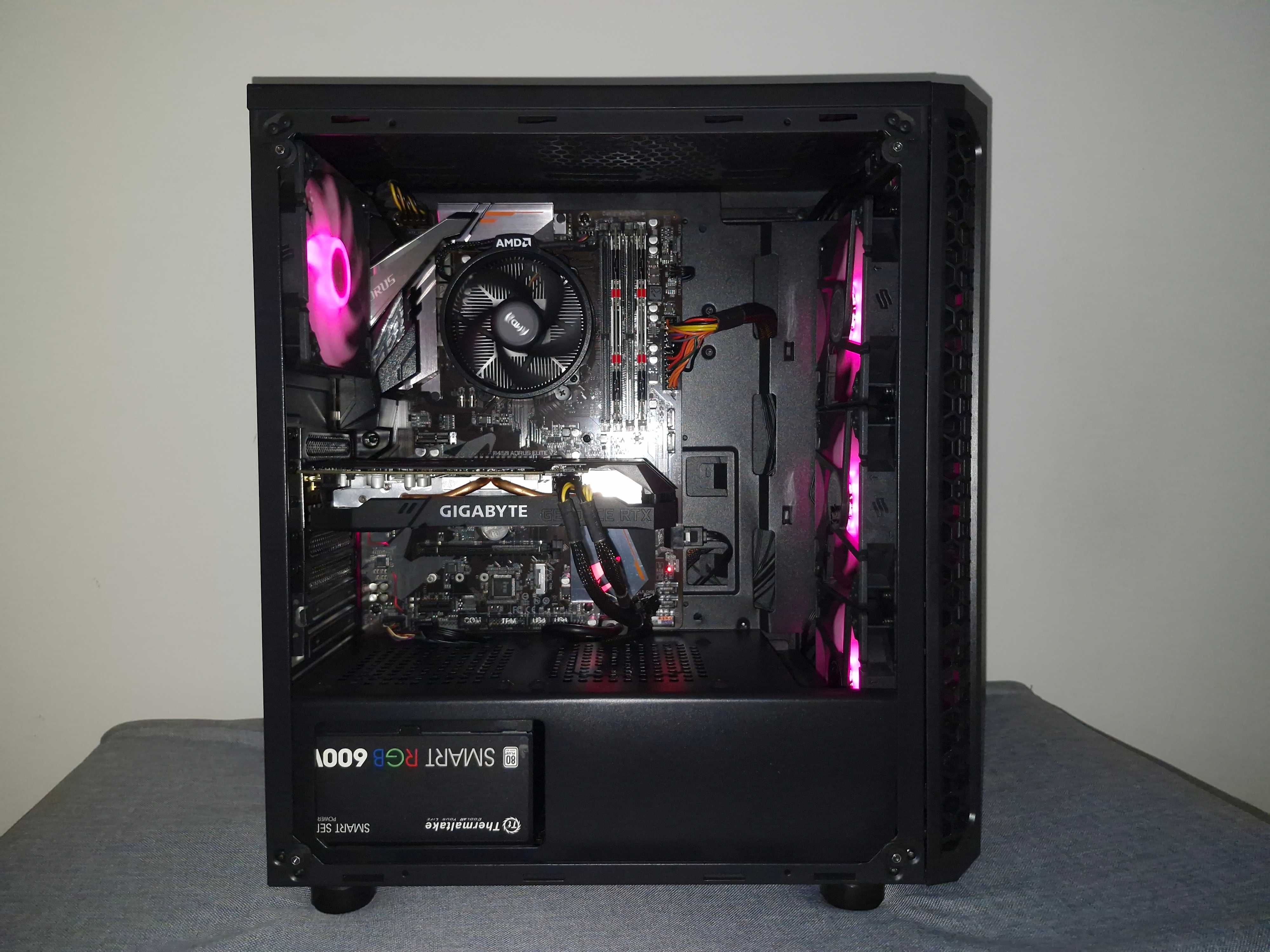 R5 3600, RTX 2060 6GB, 32GB RAM, SSD M.2 512GB, B450 AORUS ELITE V2