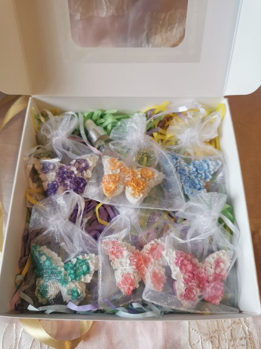 Borboletas de Gesso Aromático – Decoração Leveza para Gavetas e Casa