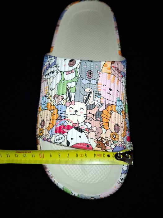 Шлепки с принтом унисекс, р. 42-43