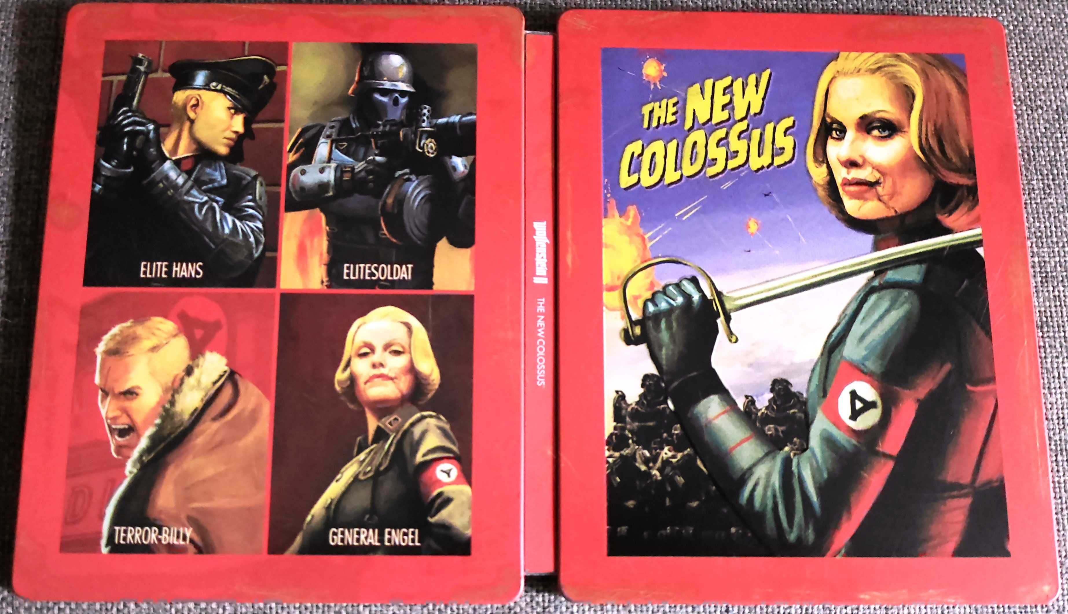 Wolfenstein 2 II: The New Colossus Edycja Kolekcjonerska PS4 Komplet