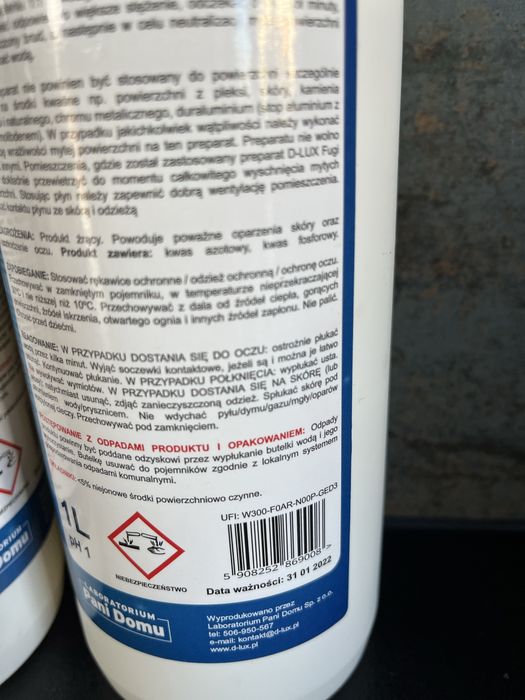 D-lux fugi płyn do czyszczenia