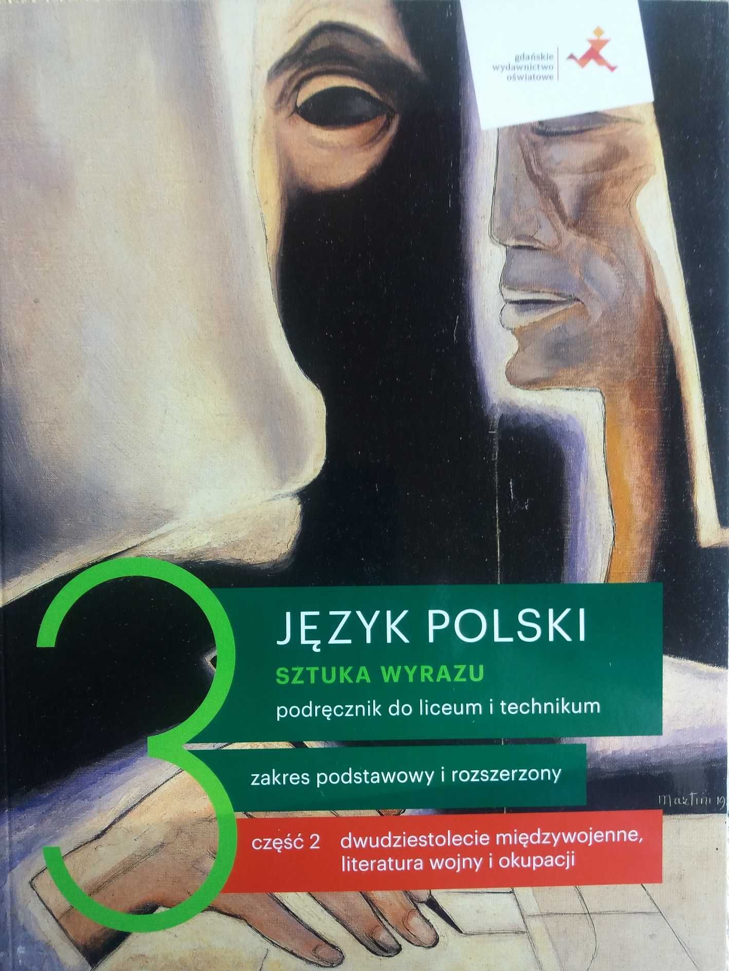 J. Polski Sztuka wyrazu podr. 3/1 + 3/2 (dwie książki) GWO