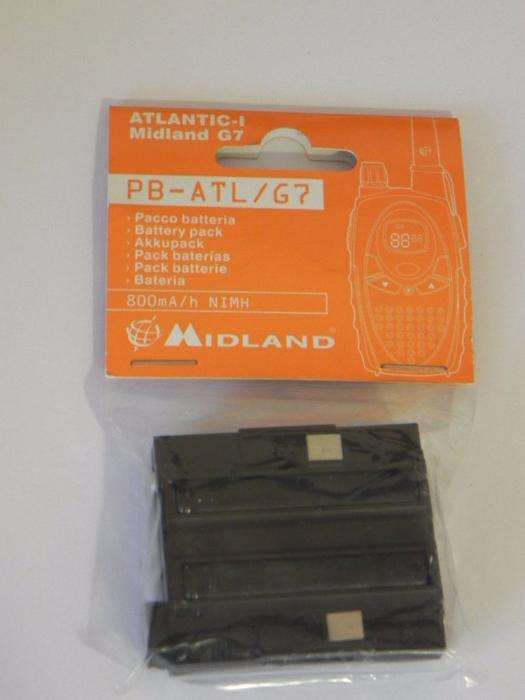 Midland g7 Atlantic-1 REF: PB-ATL/G7 capacidade 800 mA/h