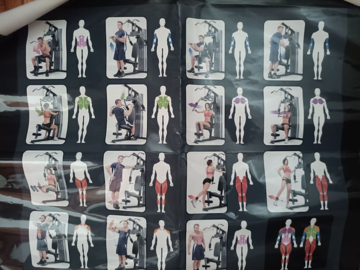 Oportunidade Máquina de ginásio Adidas Home gym 100kg Semi Nova