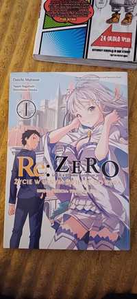 Re:Zero życie w innym świecie od zera ,księga trzecia manga anime