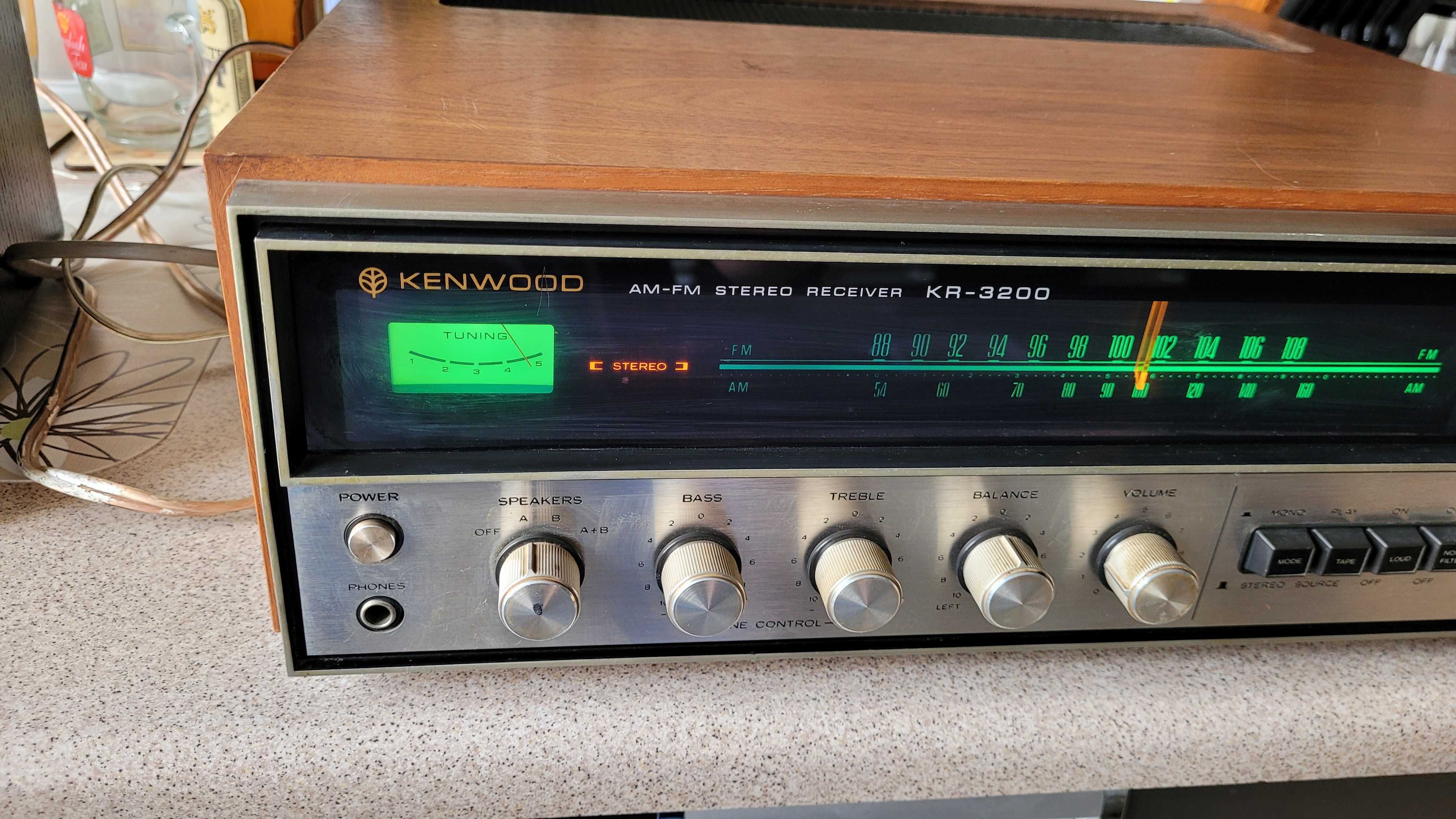 Amplituner KENWOOD KR 3200 vintage hi fi audiofilski
