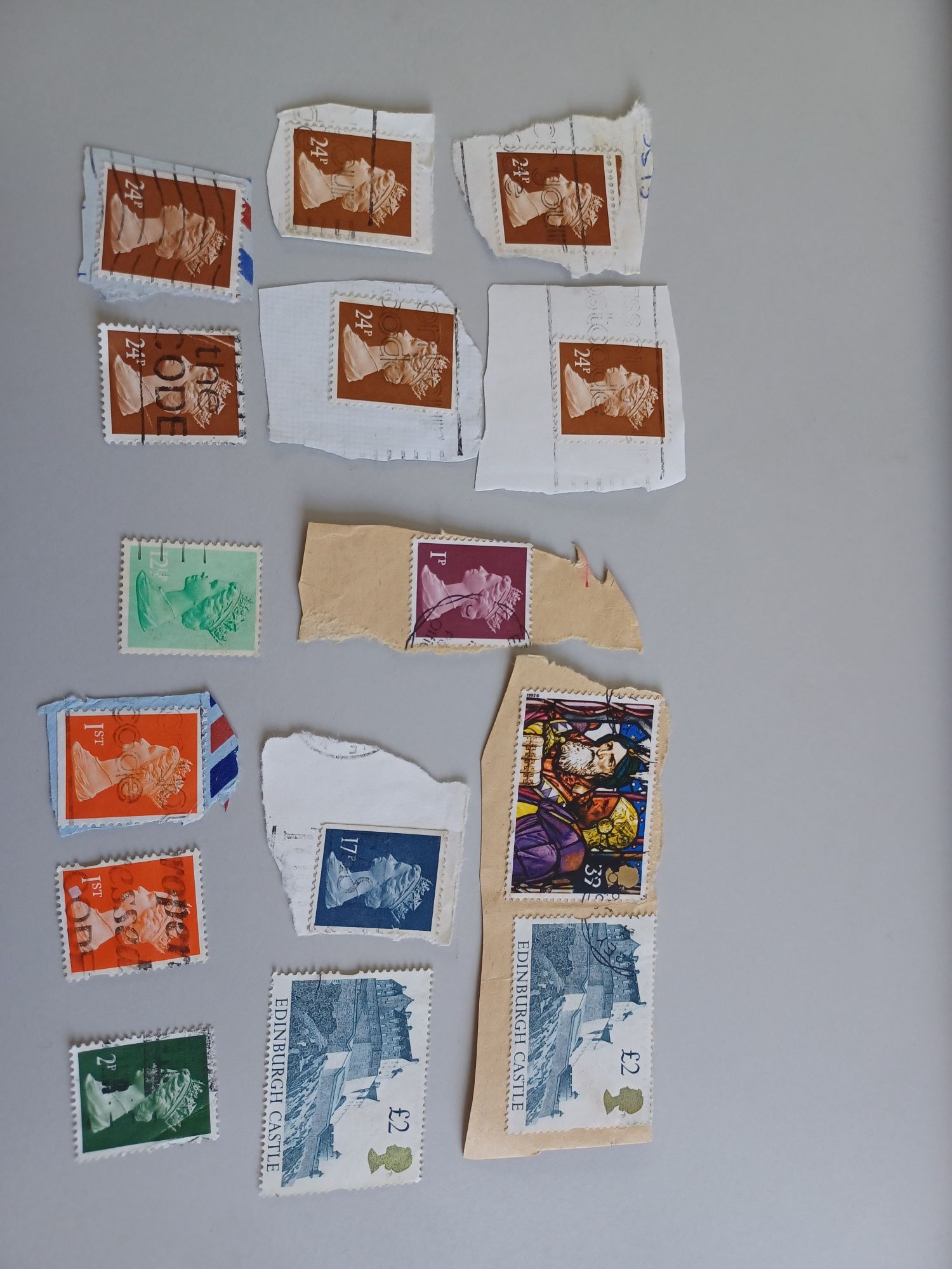 Lote de selos de varios paises
