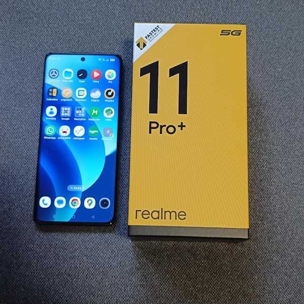 Realme 11 Pro+ 5G 12/512GB Dual SIM 200MP AMOLED 6,7" 120Hz 100W 5000m