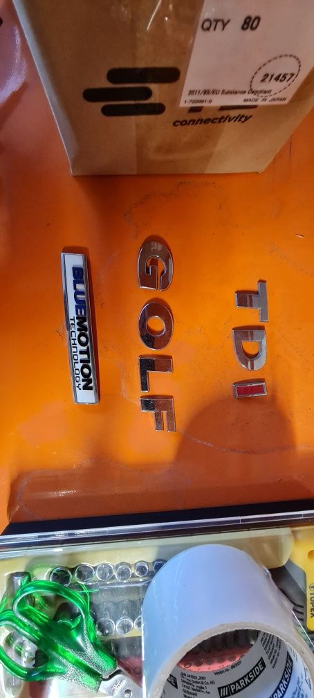 Letras badge VW Golf VII