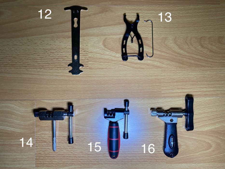 Инструменты для ремонта велосипеда