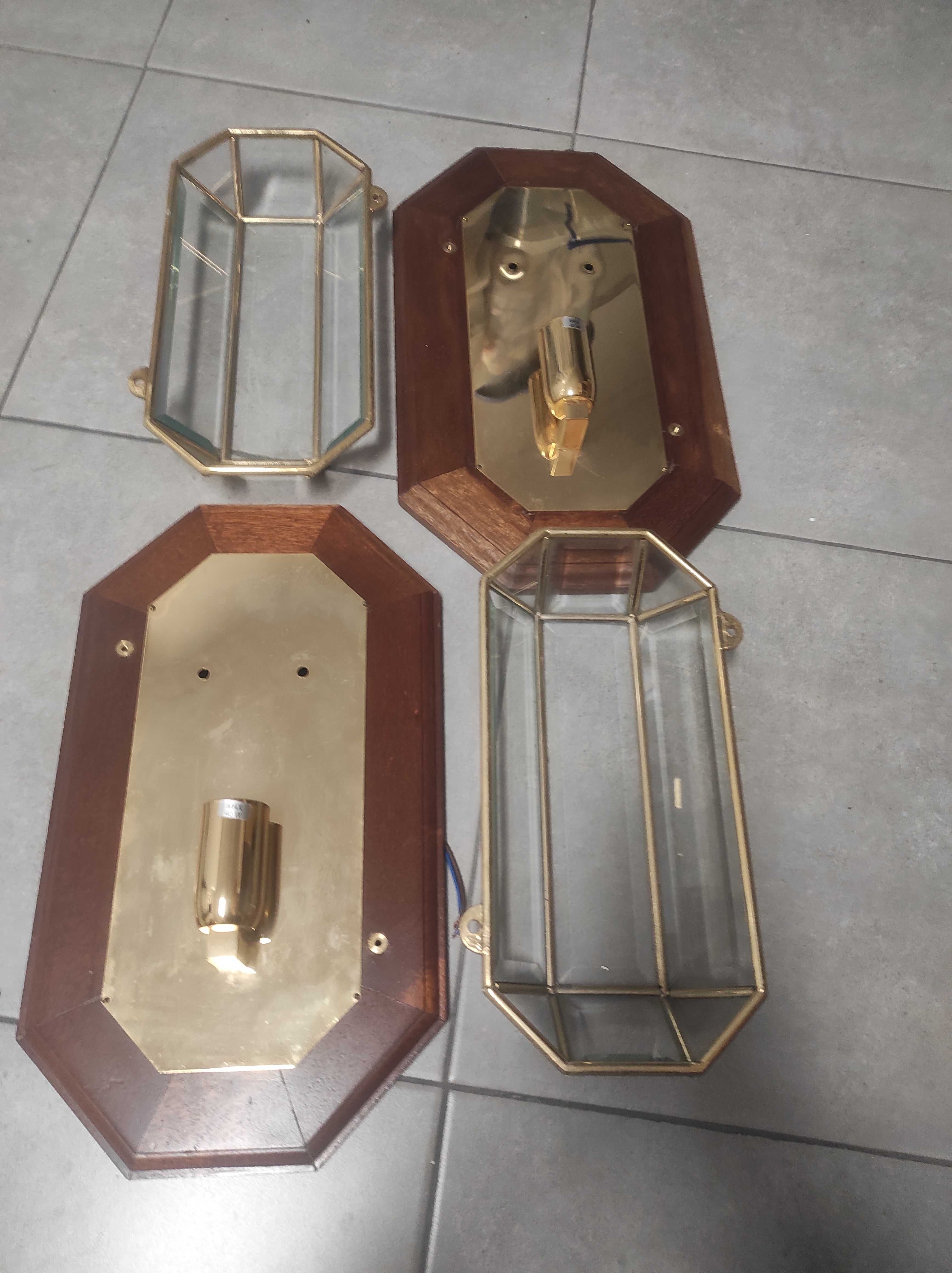 Candeeiro octogonal rectangular