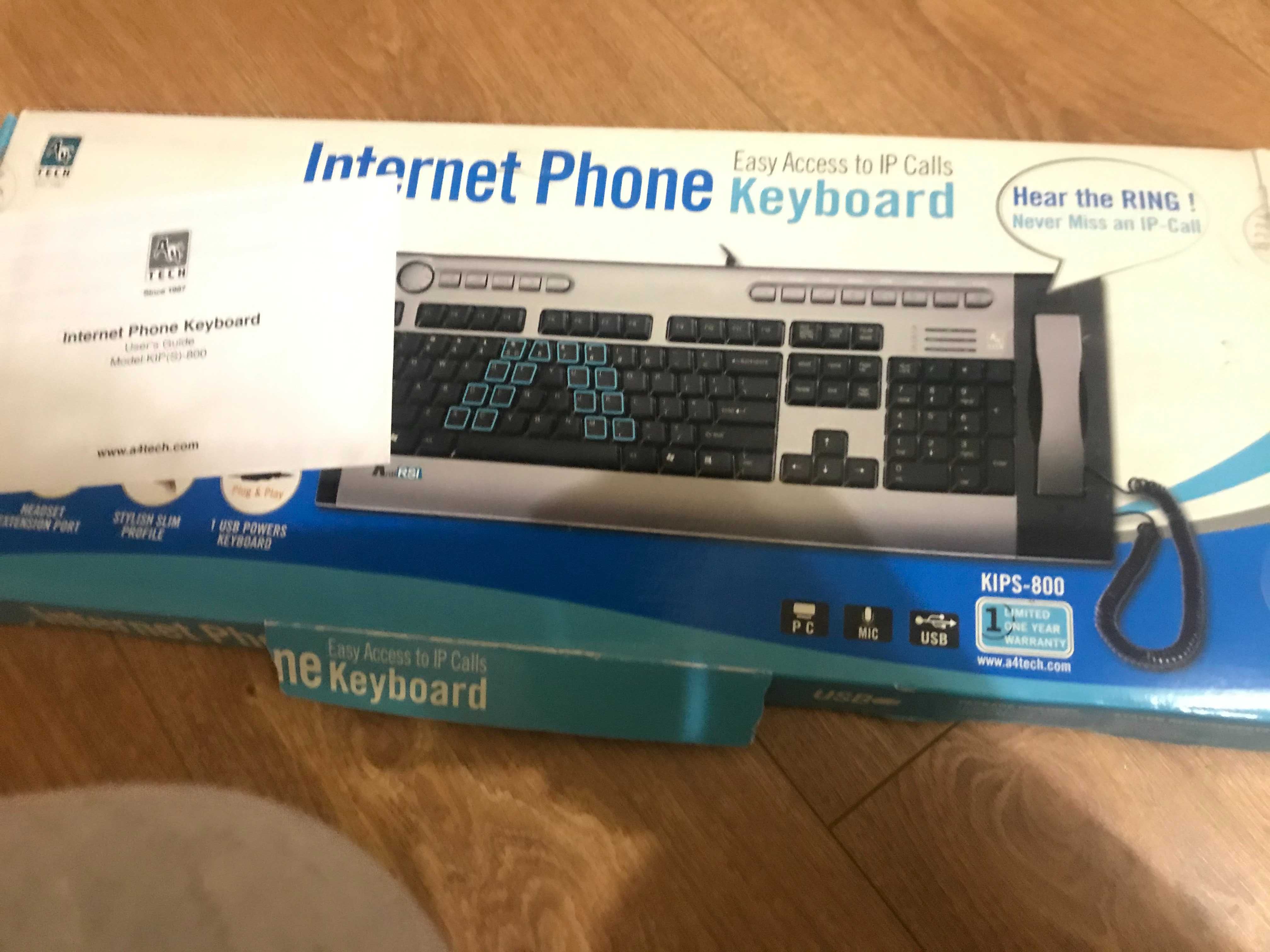 Клавиатура Internet Phone Keyboard, для игр и офисов, Новая