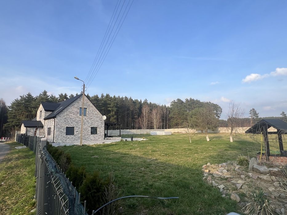 Dom pod lasem z dzialka 30 ar