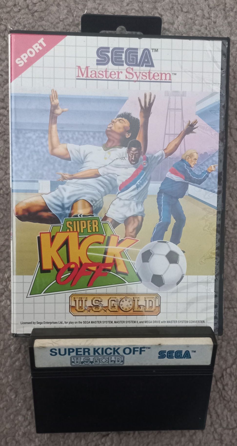 Master System jogo Super Kick Off