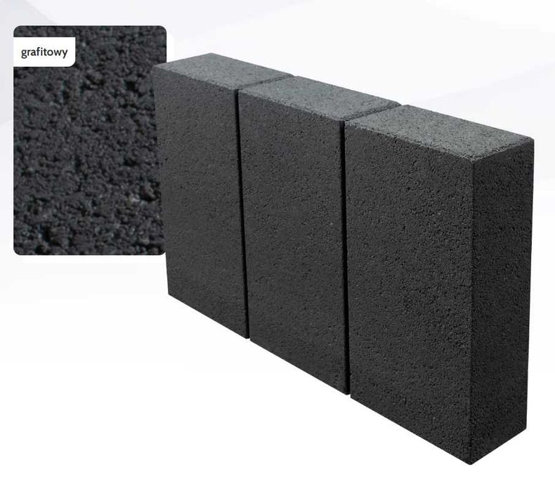 Nowoczesne obrzeże palisadowe RANDO 50x8x28 cm Settline - 15,37zł/m2