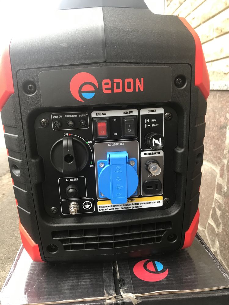 Інверторний генератор 2кВт,3кВт,5кВт,7кВт EDON.ЕЛЕКТРОПУСК!КРАЩА ЦІНА!